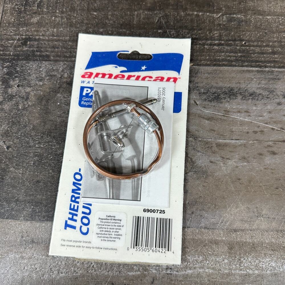 American Parts Supply 6900725 Thermocouple for gas water heater Thermo Coupler